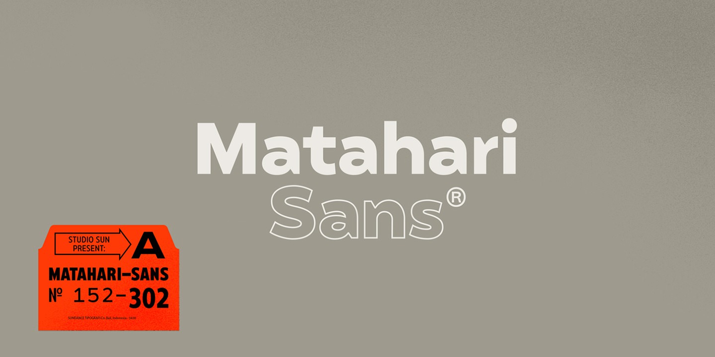 Matahari Sans Condensed
